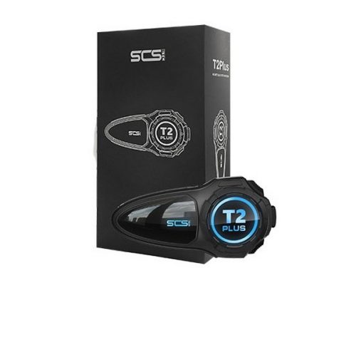 Tai nghe bluetooth intercom SCS T2 Plus đàm thoại 8-10 người