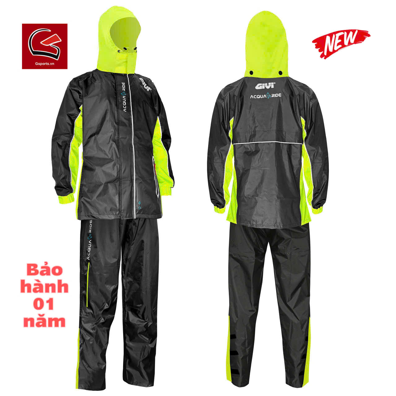 Áo mưa bộ Givi ARS01