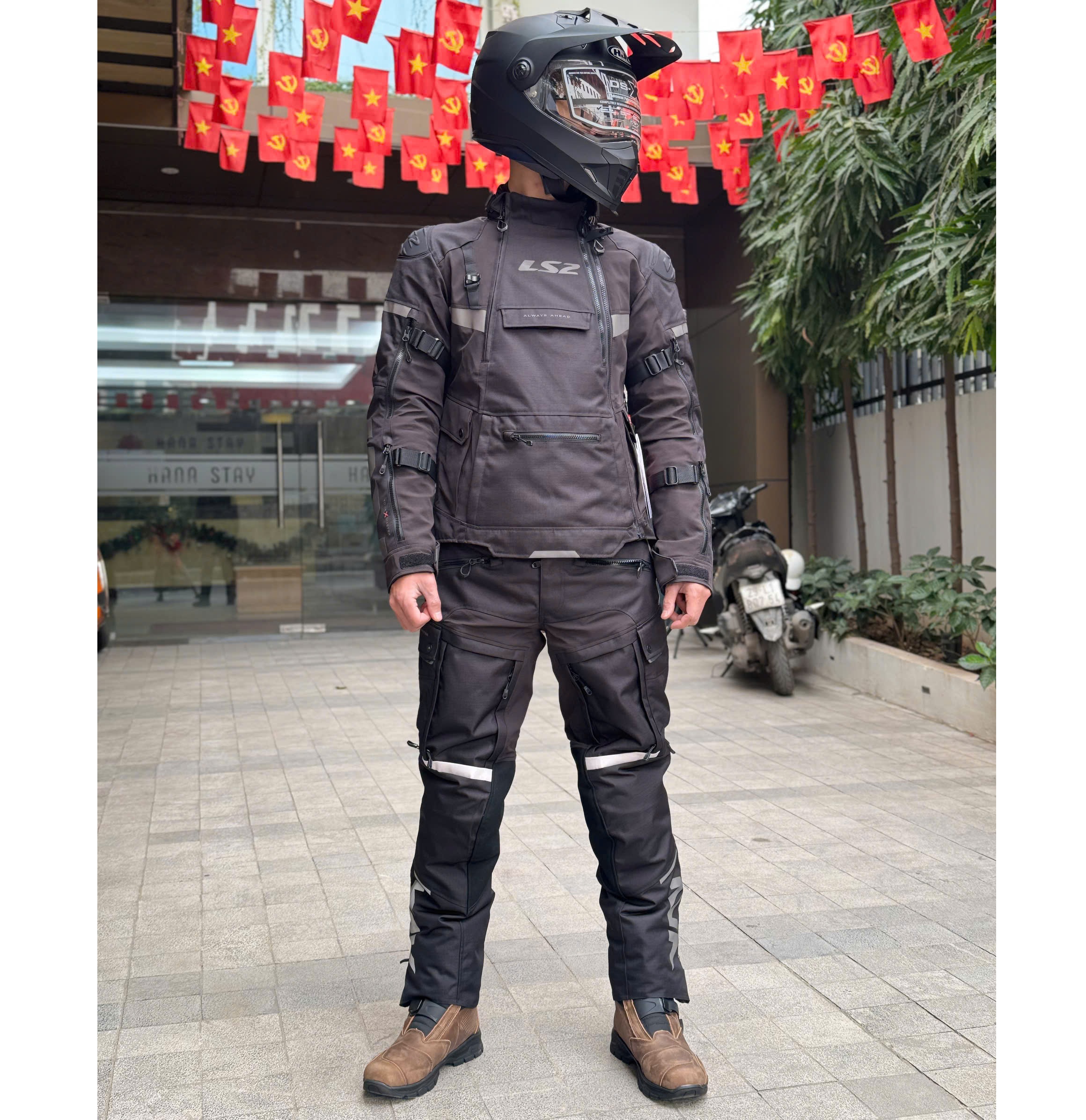 Áo giáp bảo hộ chống nước LS2 X-Master Man